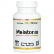 California Gold Nutrition, мелатонін, 3 мг, 90 рослинних капсул