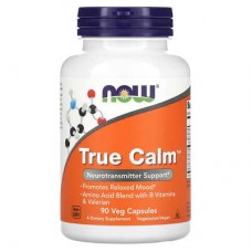 NOW Foods, True Calm, 90 веганських капсул