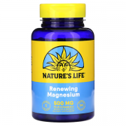 Nature's Life, відновлювальний магній, 500 мг, 100 капсул VegCap
