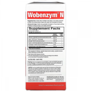 Garden of Life, Wobenzym N, Joint Health, 200 таблеток, вкритих кишковорозчинною оболонкою