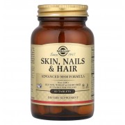 Комплекс для волосся шкіри та нігтів, Skin Nails & Hair, 60 таблеток Solgar