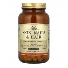 Комплекс для волосся шкіри та нігтів, Skin Nails & Hair, 120 таблеток Solgar