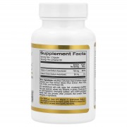 California Gold Nutrition, Buffered Gold C, аскорбат натрію (вітамін C) GOLD Standard, 60 веганських капсул