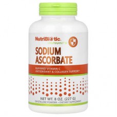 NutriBiotic, Immunity, аскорбат натрію, кристалічний порошок, 227 г (8 унцій)
